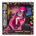 MONSTER HIGH DRACULAURA+SCOOTER