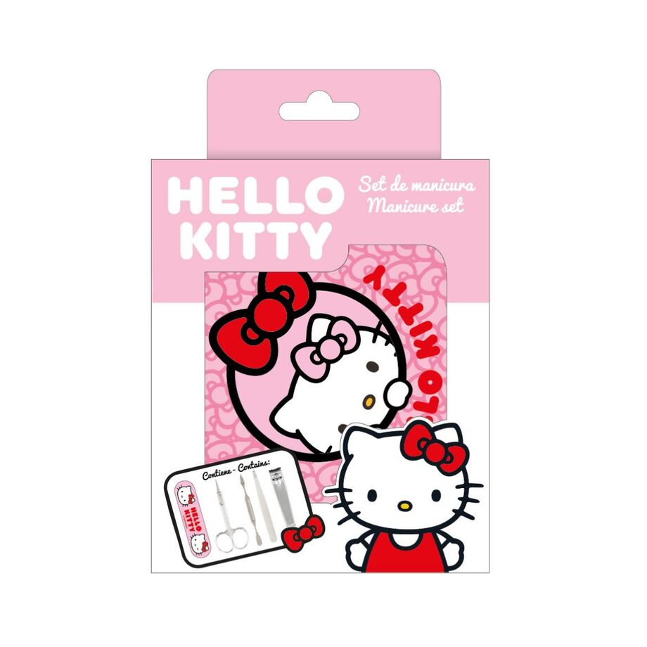 SET MANICURA HELLO KITTY