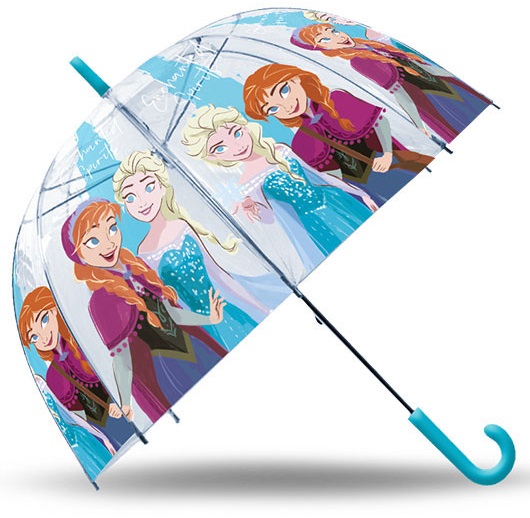 PARAGUAS FROZEN TRANSP.46 CM.