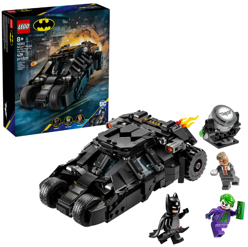TUMBLER BATMAN vs.TWO-FACE JOKER