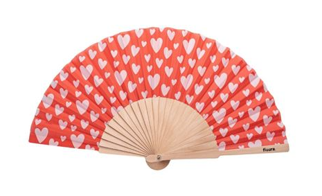ABANICO CORAZONES