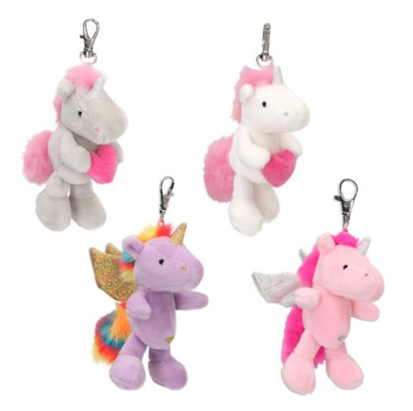 LLAVERO PELUCHE UNICORNIO YLVI