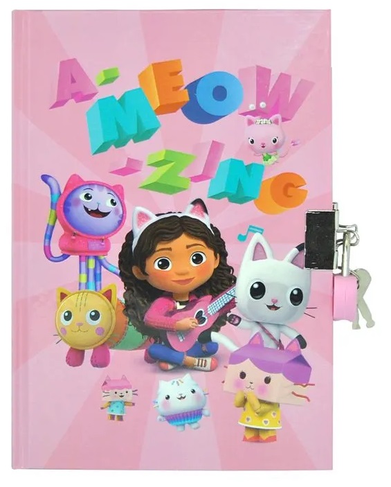 DIARIO C/BOLI GABBYS DOLLHOUSE