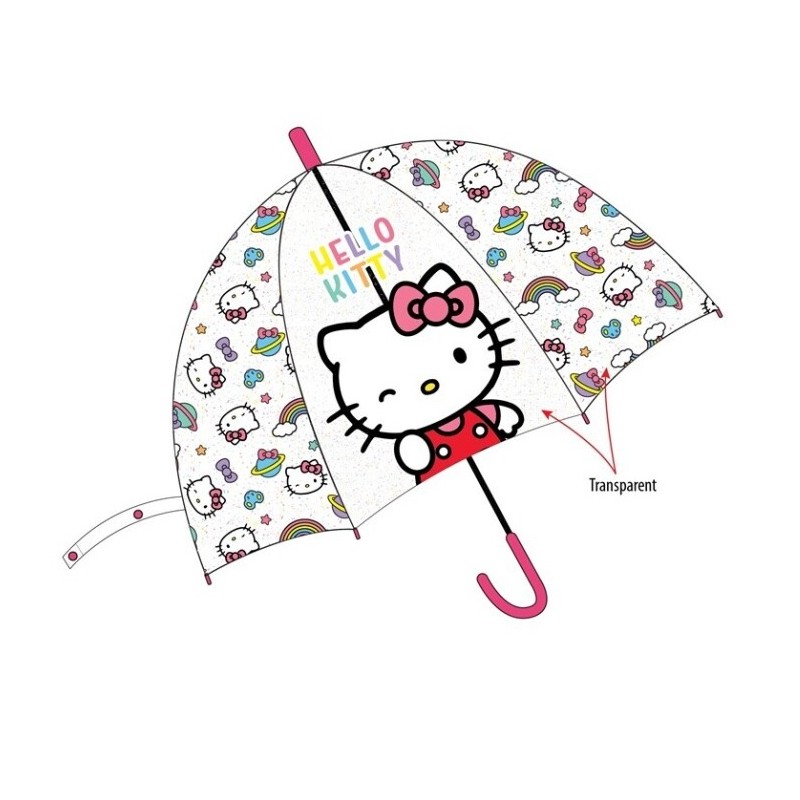 PARAGUAS HELLO KITTY 48'5 CM.
