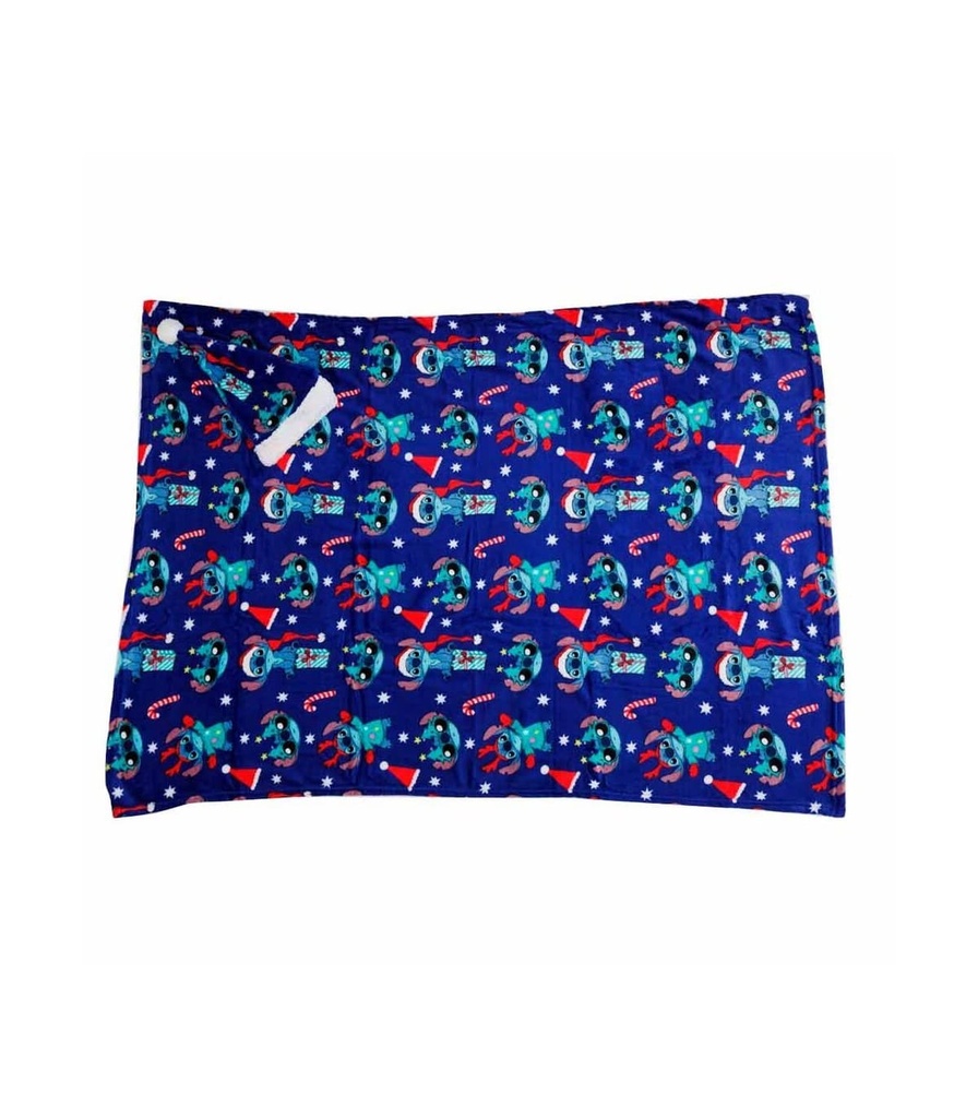 MANTA STITCH 110x140 + GORRO