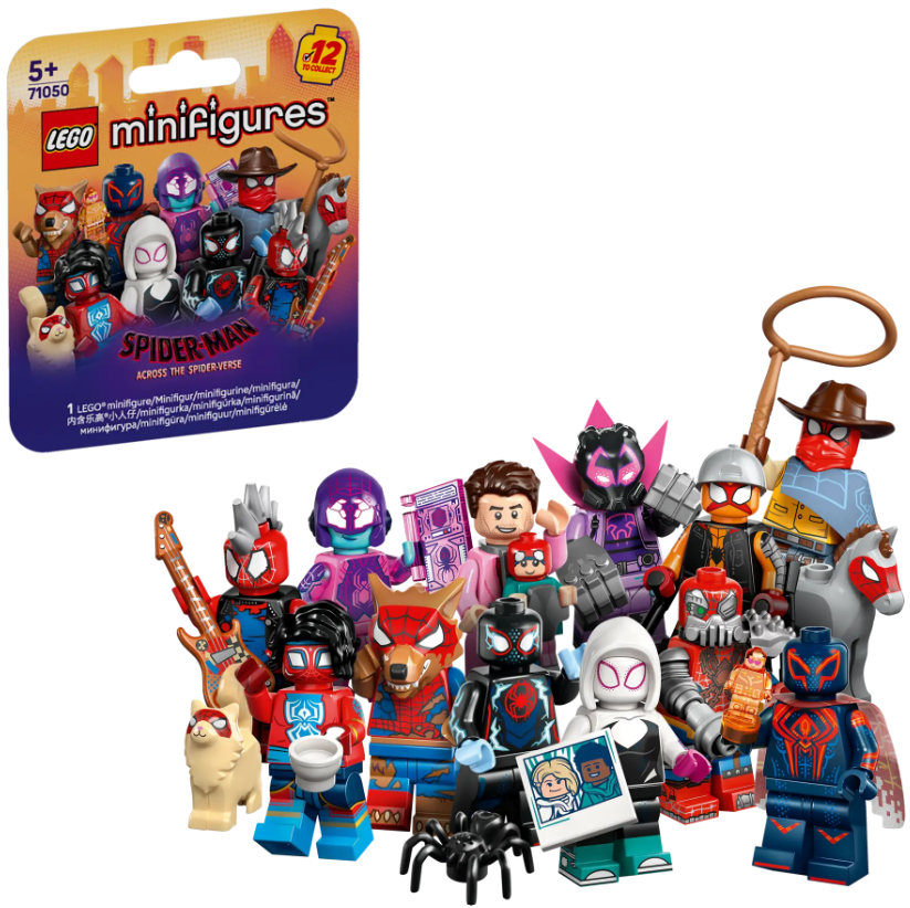 MINIFIGURAS SPIDERMAN MULTIVERSO