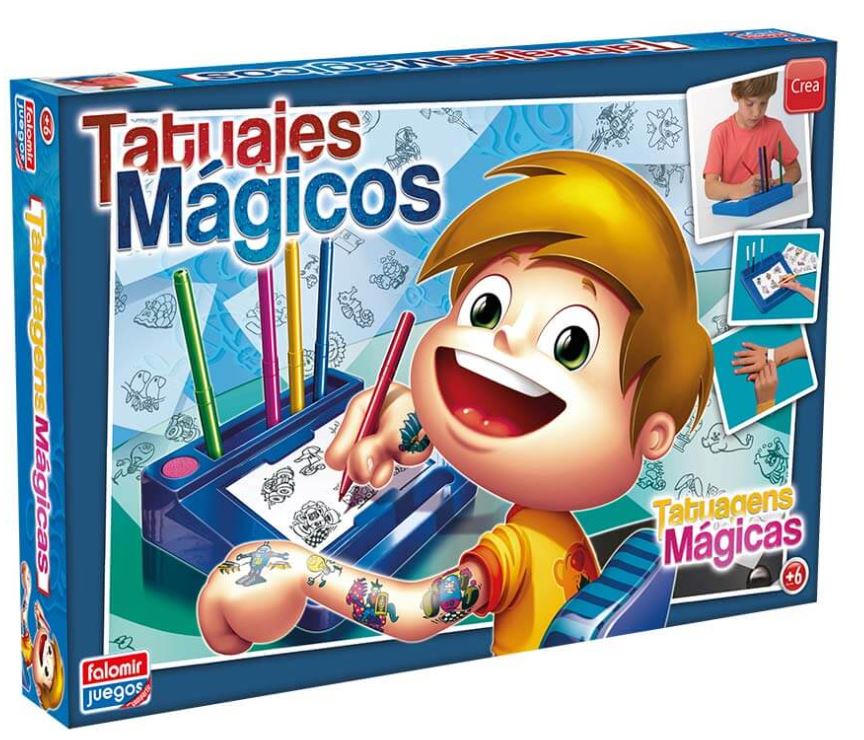 TATUAJES MAGICOS AZUL