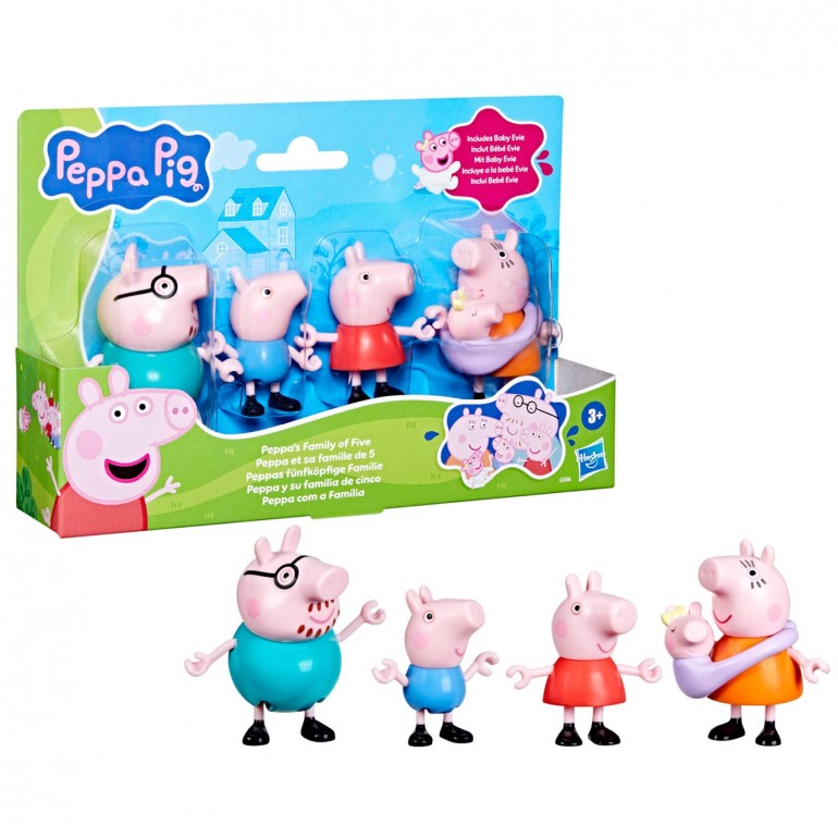 PEPPA PIG Y FAMILIA (PACK 5)