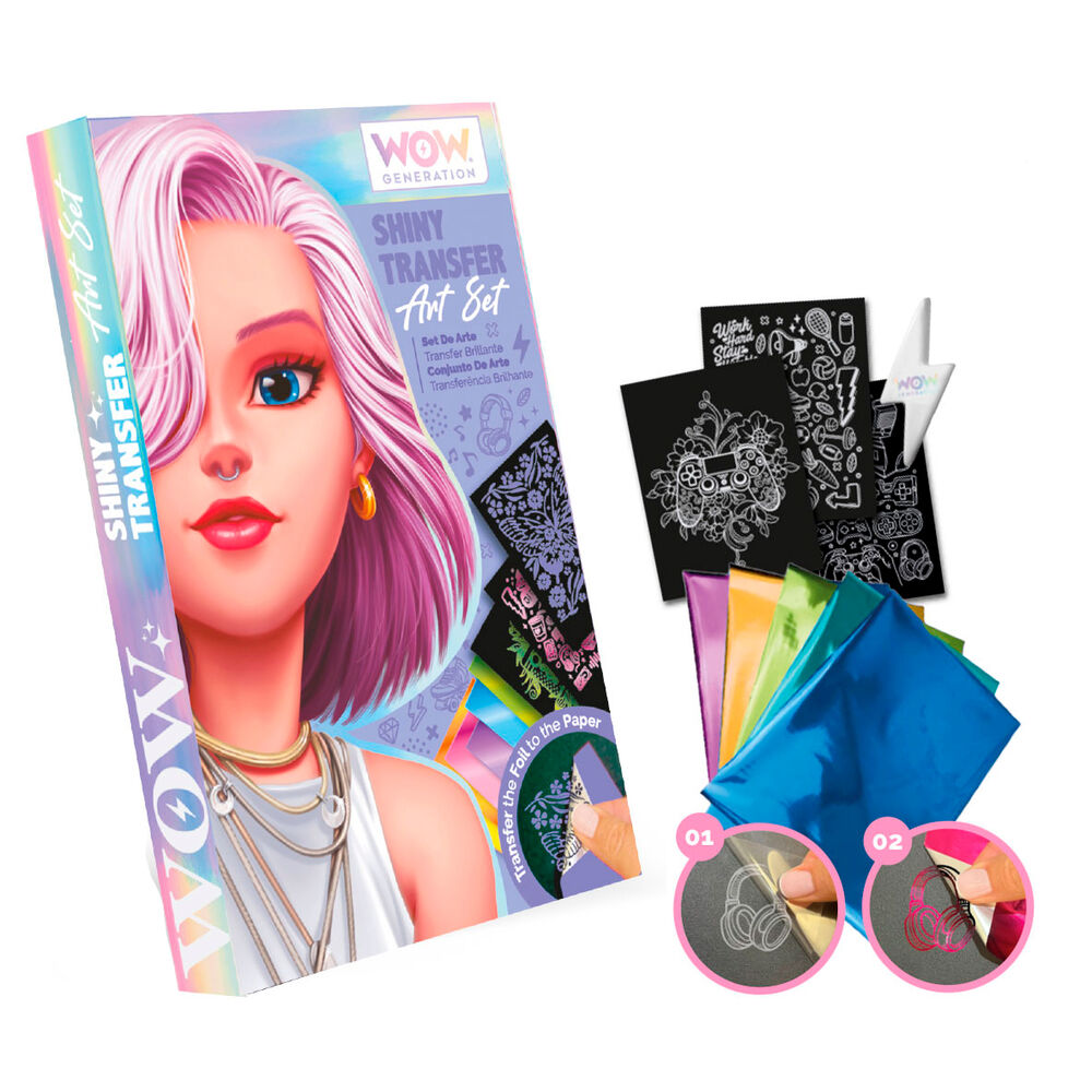 SET ARTISTICO TRANSFER SHINY