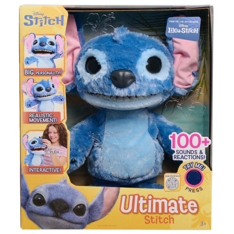 STITCH PELUCHE INTERACTIVO