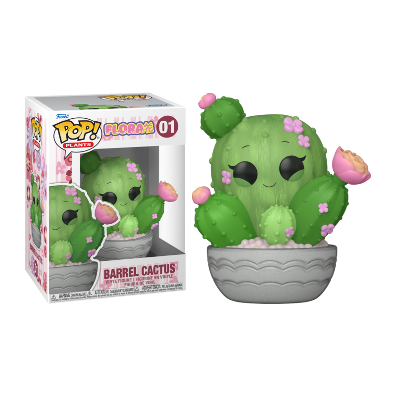 POP FLORA-BARREL CACTUS