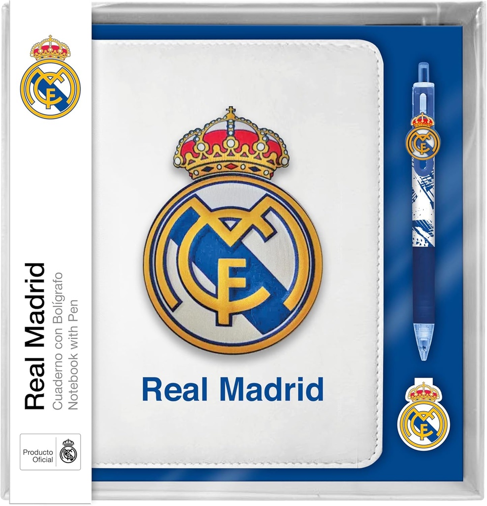 LIBRETA+BOLI REAL MADRID