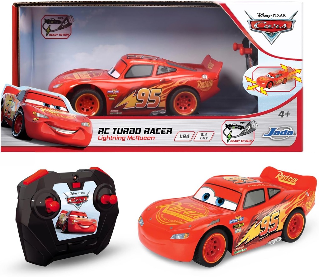 CARS RAYO TURBO RACER R/C.