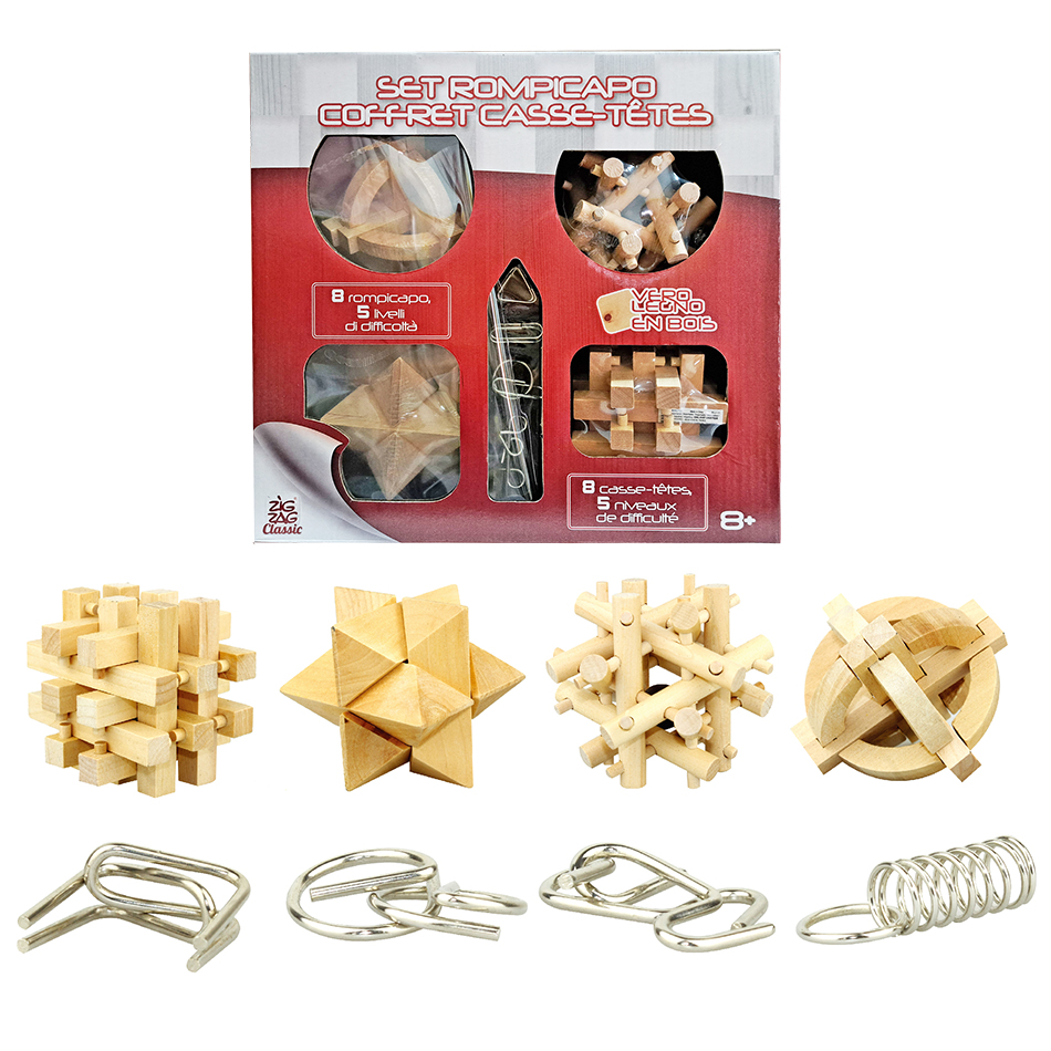 SET 8 PUZZLES INTELEGENCIA MAD.