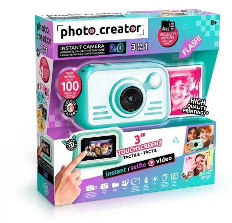 INSTANT CAMERA PAPEL FOTO COLOR