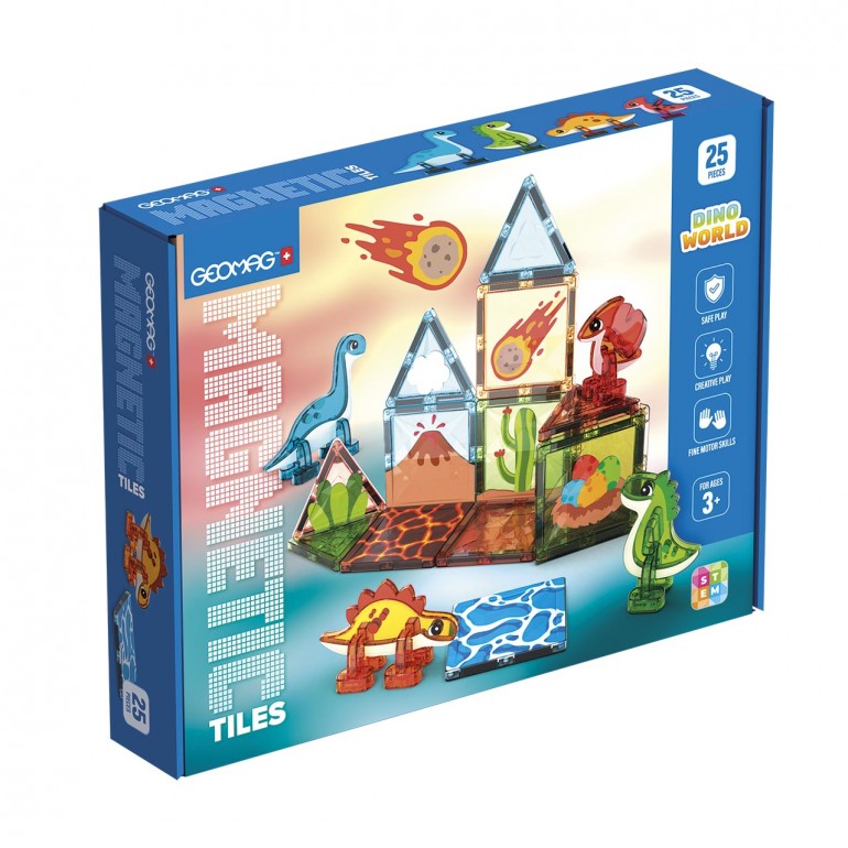 GEOMAG DINO WORLD 25 P.