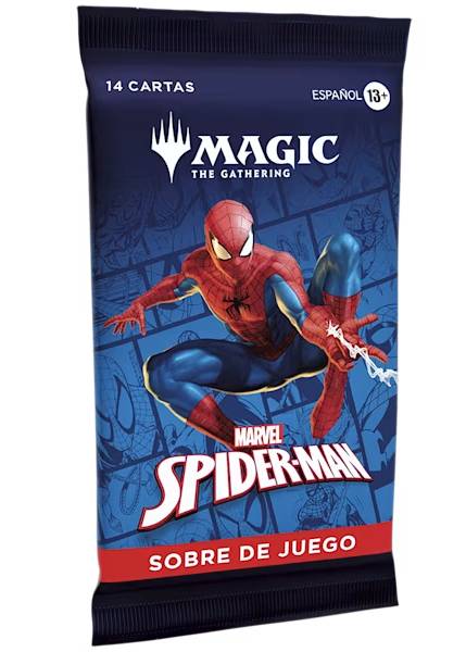 SOBRES MAGIC SPIDERMAN
