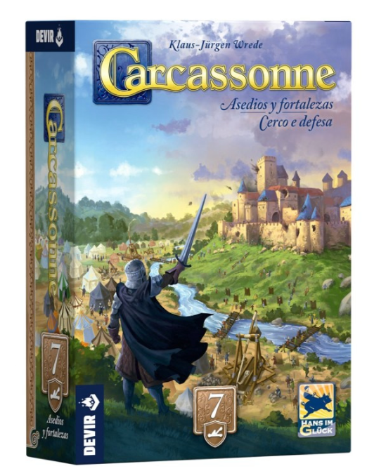 CARCASSONNE ASEDIO FORT.EXP.7