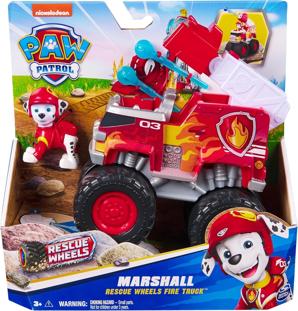 PAW PATROL RUEDAS RESC.MARSHALL
