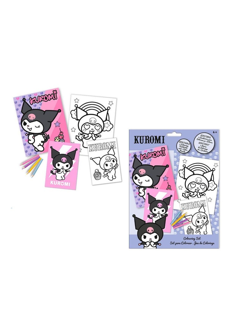 SET COLOREAR KUROMI