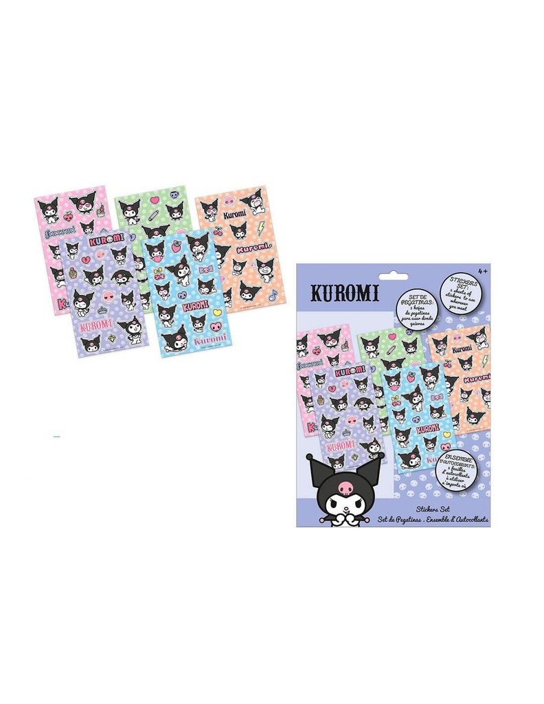 SET STICKERS KUROMI