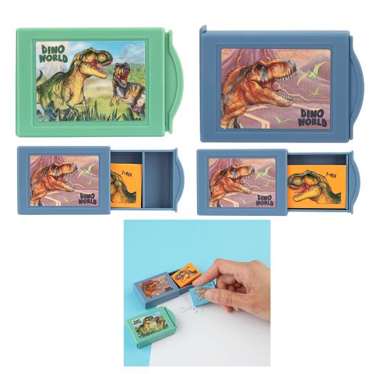 CAJA MAGICA BORRADORES DINO WORLD