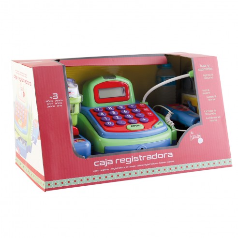 CAJA REGISTRADORA AZUL