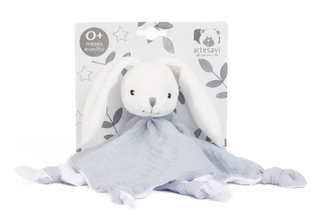 CONEJITO BEIGE MIX 32 CM.