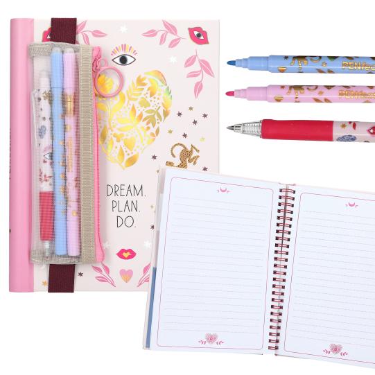 LIBRETA C/BOLIS AOP PENFECTION