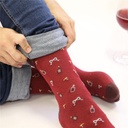 CALCETINES VINO (4) T.36-41
