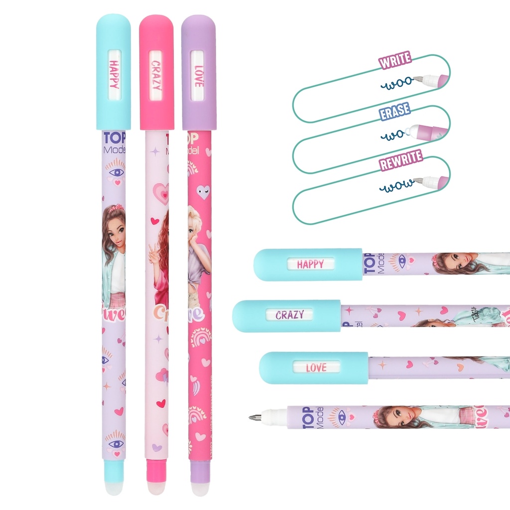 BOLIGRAFO GEL BORRABLE TOP MODEL