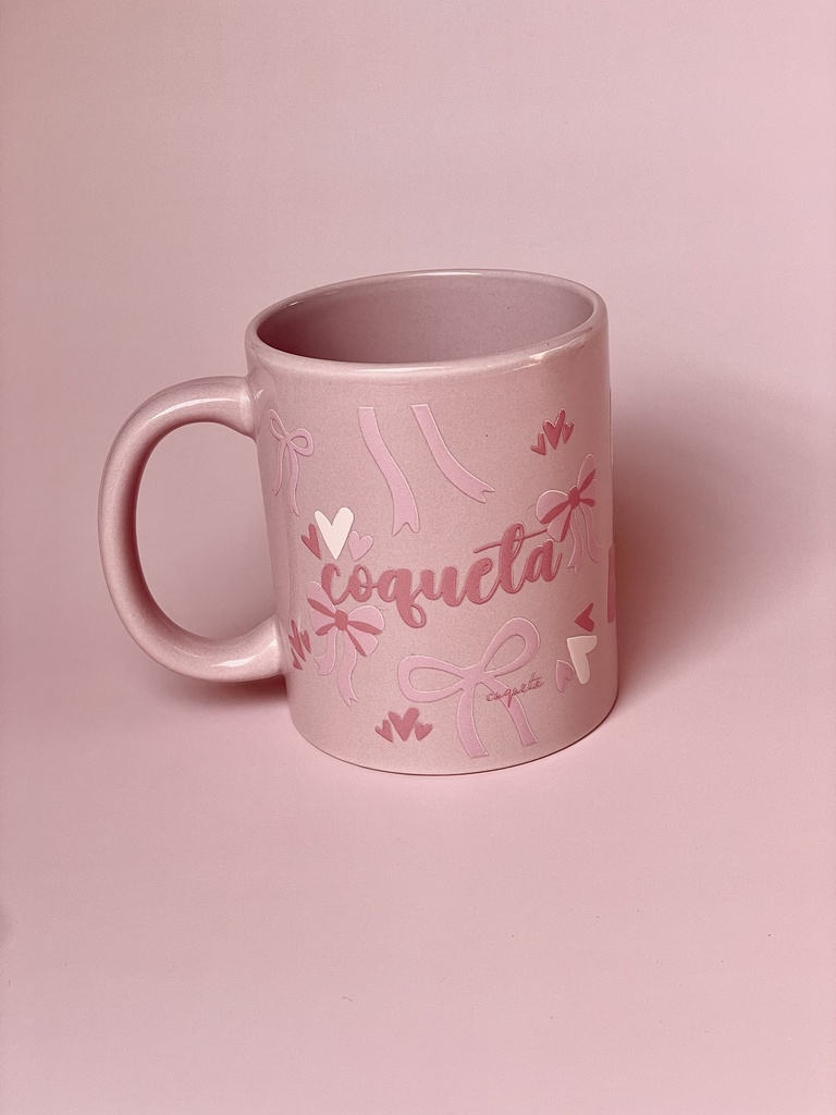 TAZA ROSA DULCE Y COQUETA