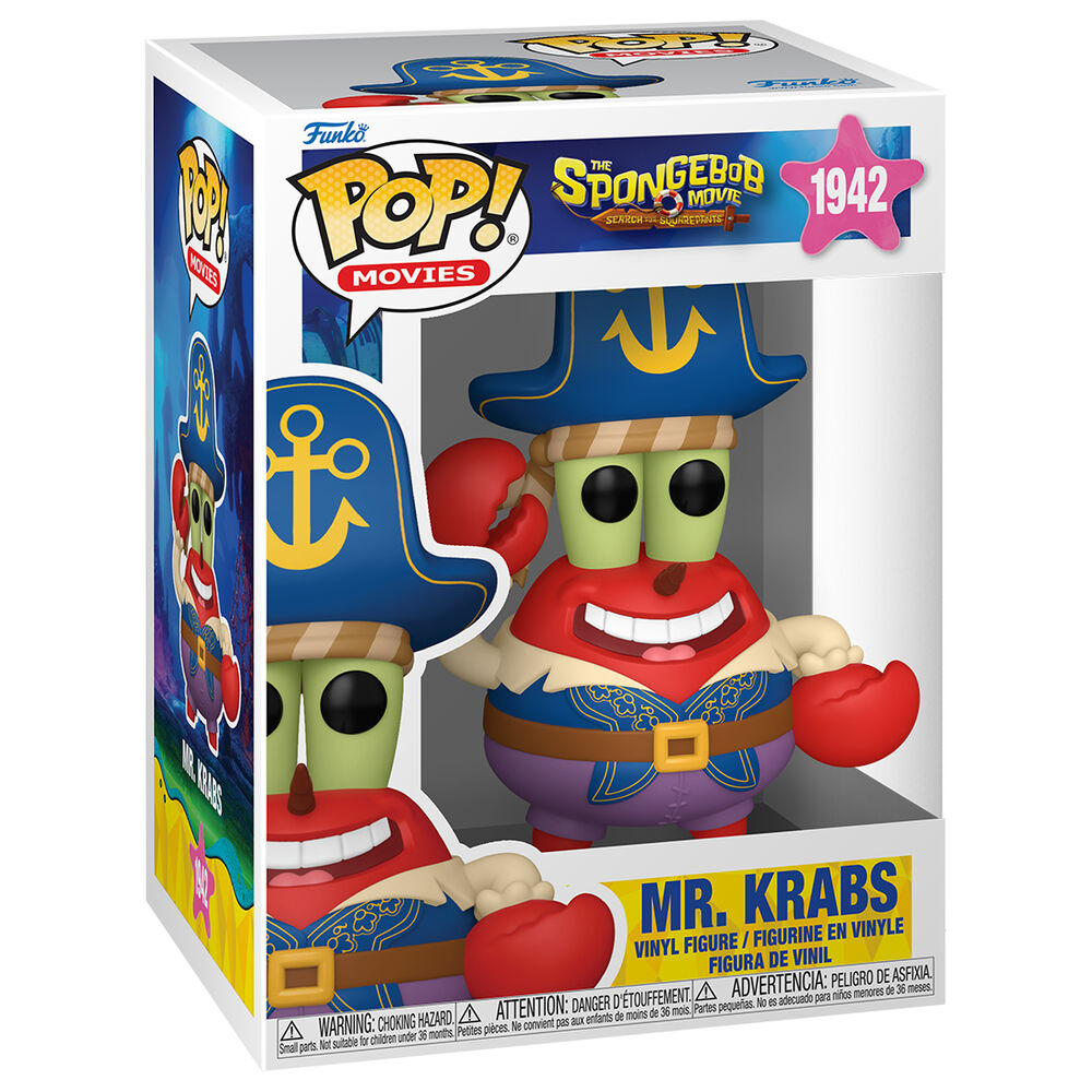POP BOB E.-MR.KRABS PIRATA
