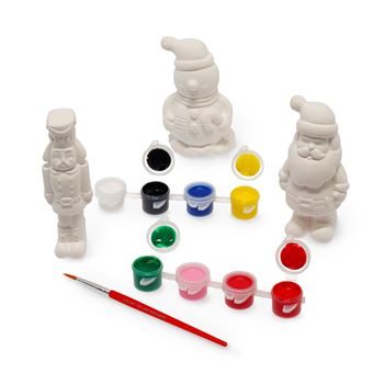 KIT FIGURAS NAVIDAD P/PINTAR