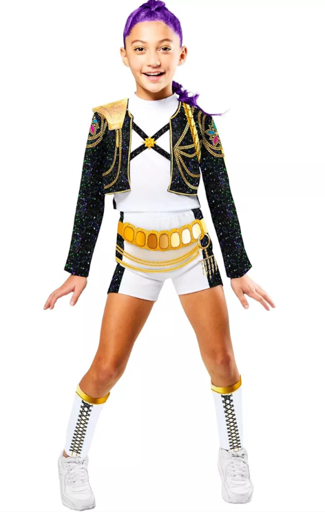 DISFRAZ KPOP RUMI GOLDEN T.M