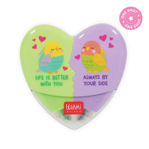 SUBRAYADOR 2 EN 1 SAN VALENTIN