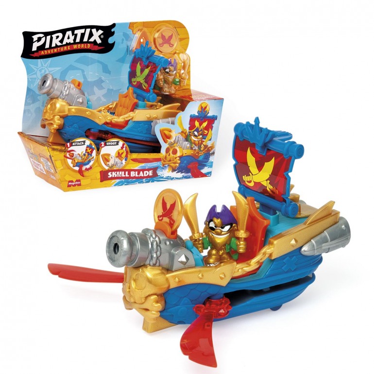 PIRATIX S PIRATE SHIP SKULL BLADE
