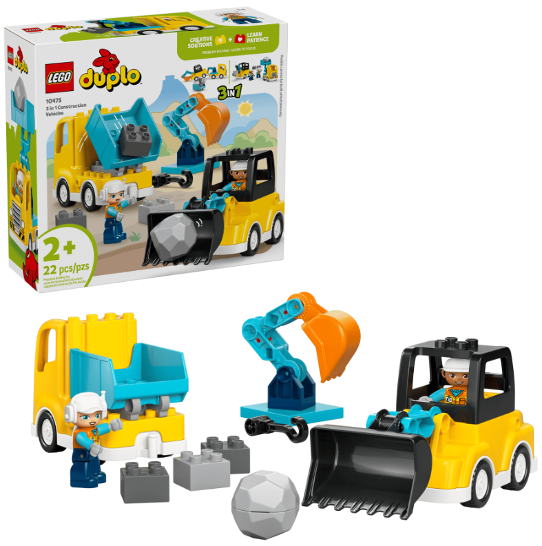 VEHICULOS CONSTRUCCION 3 EN 1