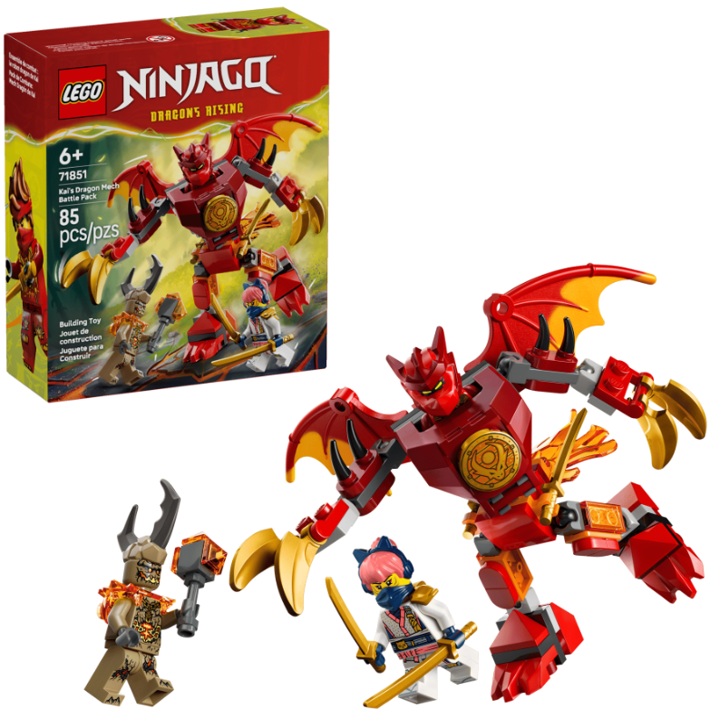 PACK COMBATE MECA DRAGON DE KAI