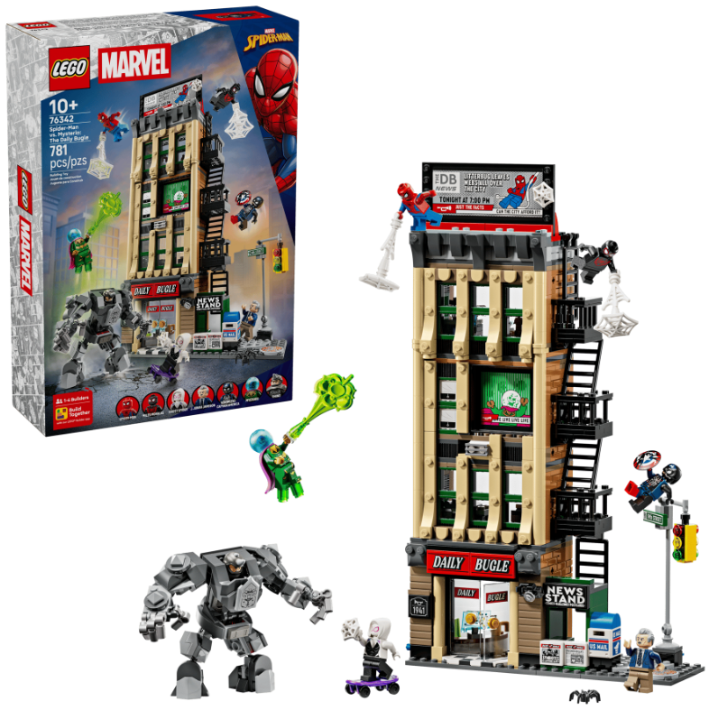 SPIDERMAN vs.MYSTERIO DAILY BUGLE