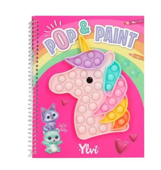 LIBRO P/COLOREAR YLVI POP AND PAINT