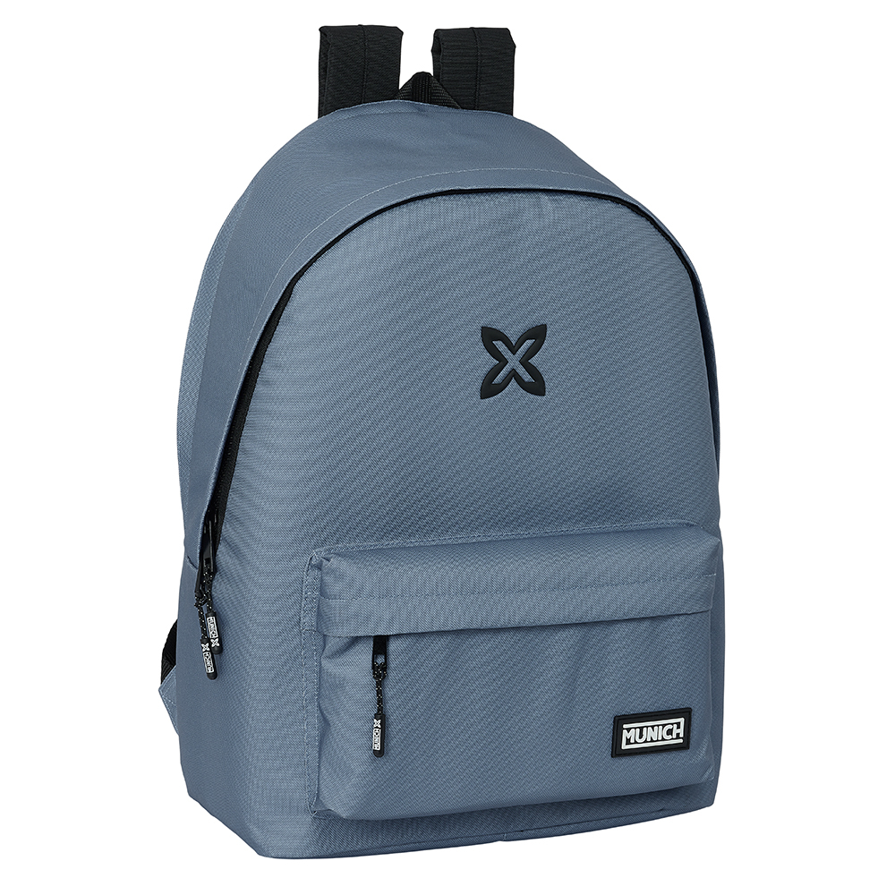 MOCHILA MUNICH BASIC GRIS