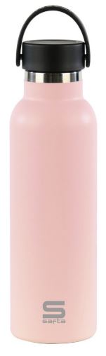BOTELLA TERMO SAFTA 600 ROSA