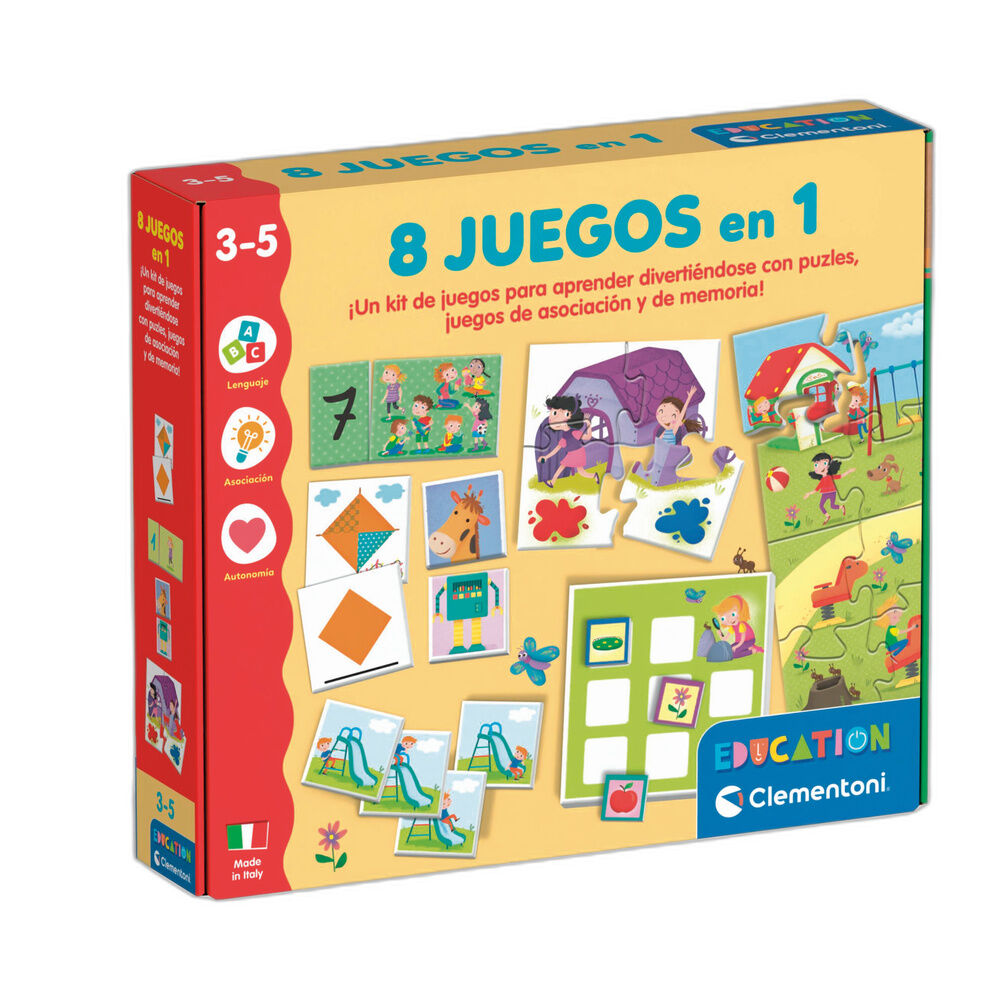 8 JUEGOS EN 1