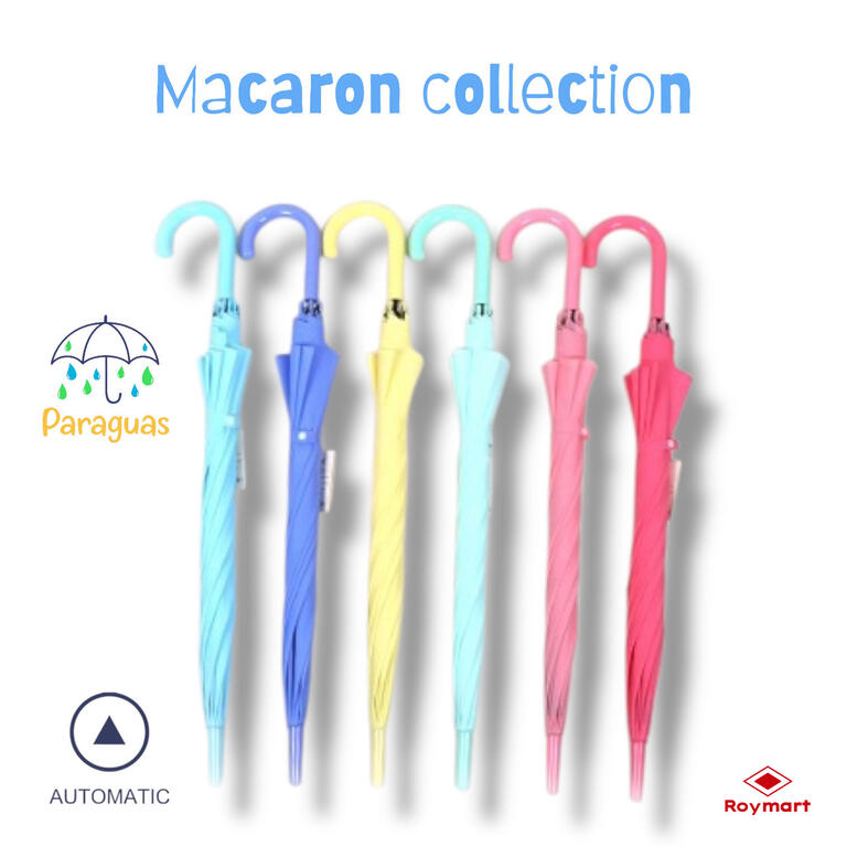 PARAGUAS AUTOM.COL.PASTEL SURT.
