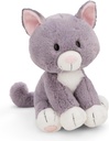 PELUCHE GATO GRIS SENTADO 25CM.