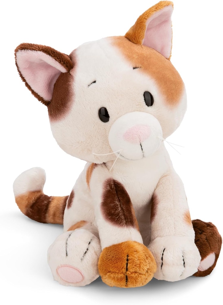 PELUCHE GATO TRICOLOR SENTADO