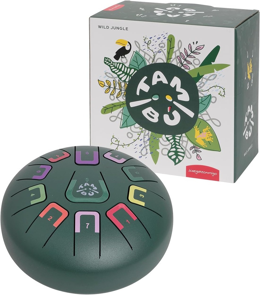 TAMBU 8" 11 NOTAS VERDE MATE