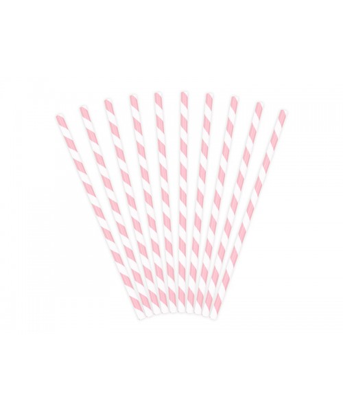 PAJITAS PAPEL ROSA