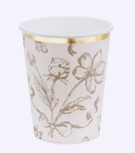 TAZA FLORES 220ML